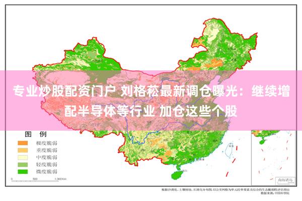 专业炒股配资门户 刘格菘最新调仓曝光：继续增配半导体等行业 加仓这些个股