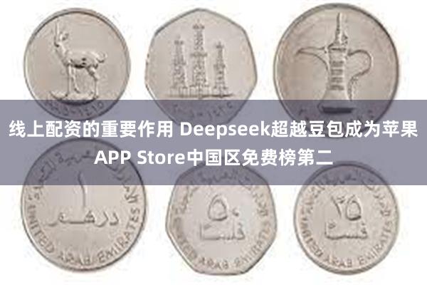 线上配资的重要作用 Deepseek超越豆包成为苹果APP Store中国区免费榜第二